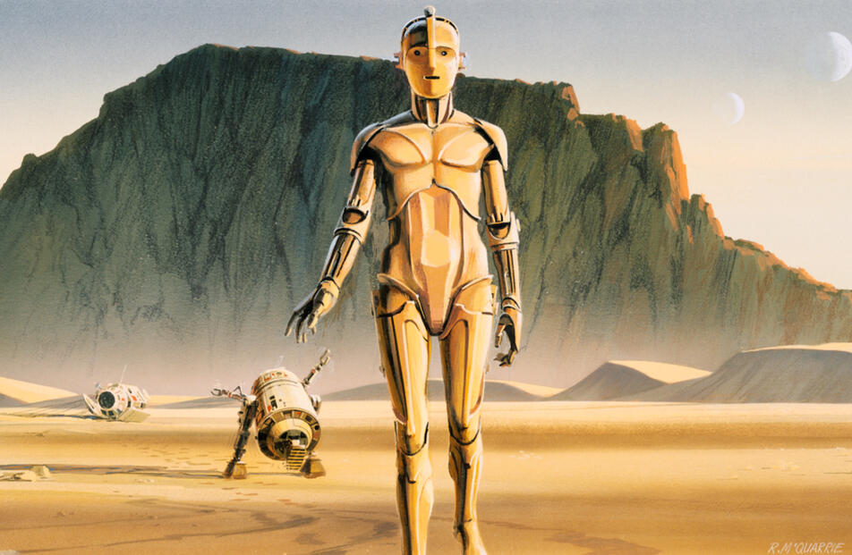 look at those two gay droids
